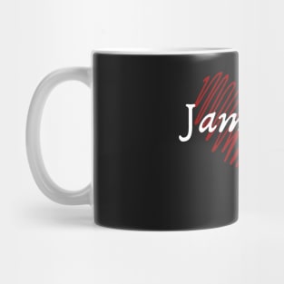 I love Jamaica, Jamaica heart Mug